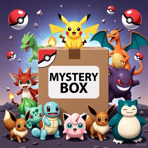 Mystery box pokémon - mystery,