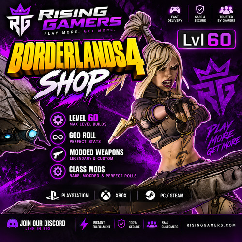 Borderlands rising gamers - 4✨,