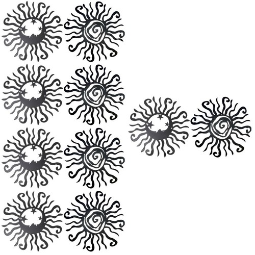 Decorazione parete sole in - da,